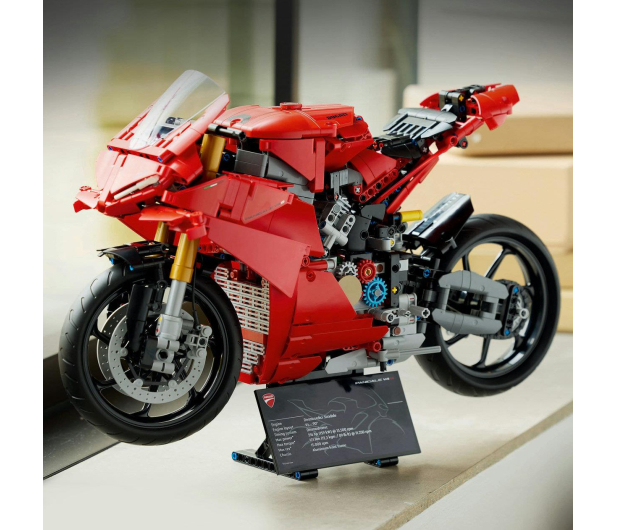 LEGO Technic 42202 Motocykl Ducati Panigale V4 S - 1298077 - zdjęcie 11